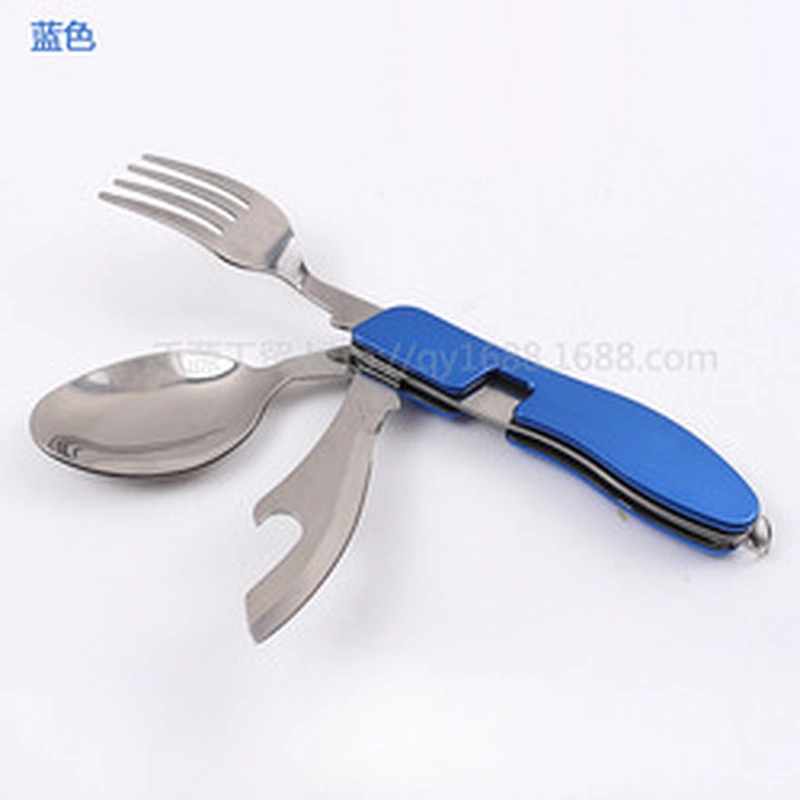 Multifunctional Stainless Steel Knife Multi Purpose Folding Survival Outdoor Camping Tool Swiss Knife