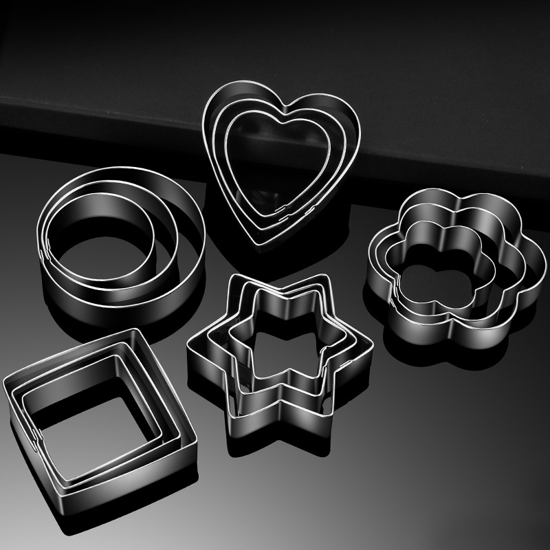Bakest Lovely Animal Biscuit Cookie Mold Stainless Steel Christmas Cookie Cutter For Kids