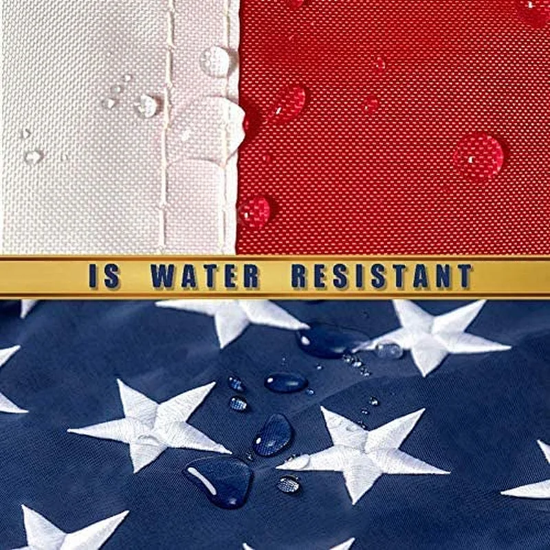 Custom Size Nylon Outdoor The Strongest American Flag