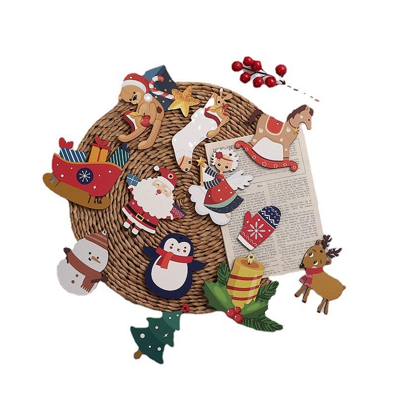 New design Christmas Home Decor Wooden Toys Decorations Supplies