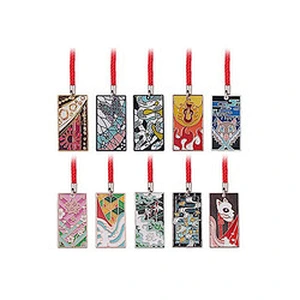 Custom Kimetsu Demon Slayer Rengoku Nezuko Anime Hanafuda Chain Kimetsu No Yaiba Tanjiro Demon Slayer Keychain