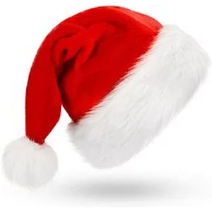Christmas Hat Santa Hat Xmas Holiday Hat for Adults