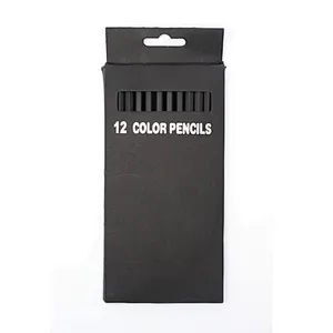 Custom Printed Logo Kids Black Cheap Stationery Construction Sketch Artist Pencils