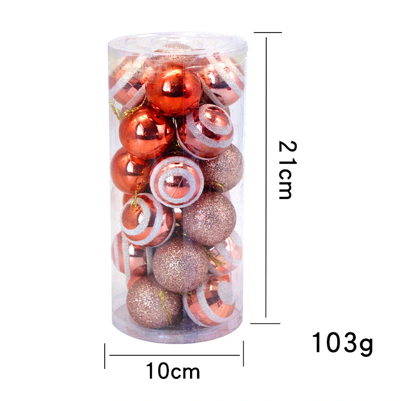 Main Product Decorating Christmas Ball Colorful Xmas Tree Baubles Balls For Christmas