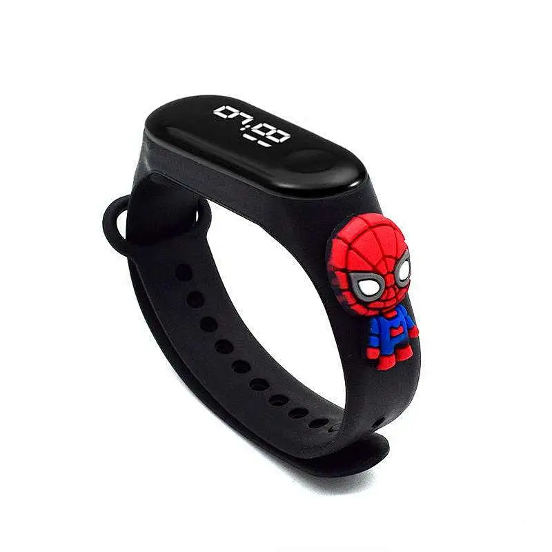 Factory Wholesale Cartoon Led Electronic Watch Kids Smart Watch For Kids Smart Watch Kids Not Rechargeable