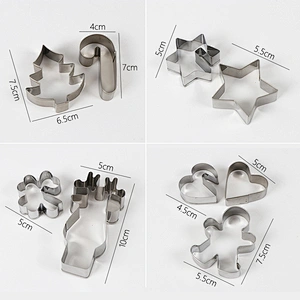 Wholesale Custom Cookies Cutter and Stamp Eid Cookie Cutter For Baking Tools