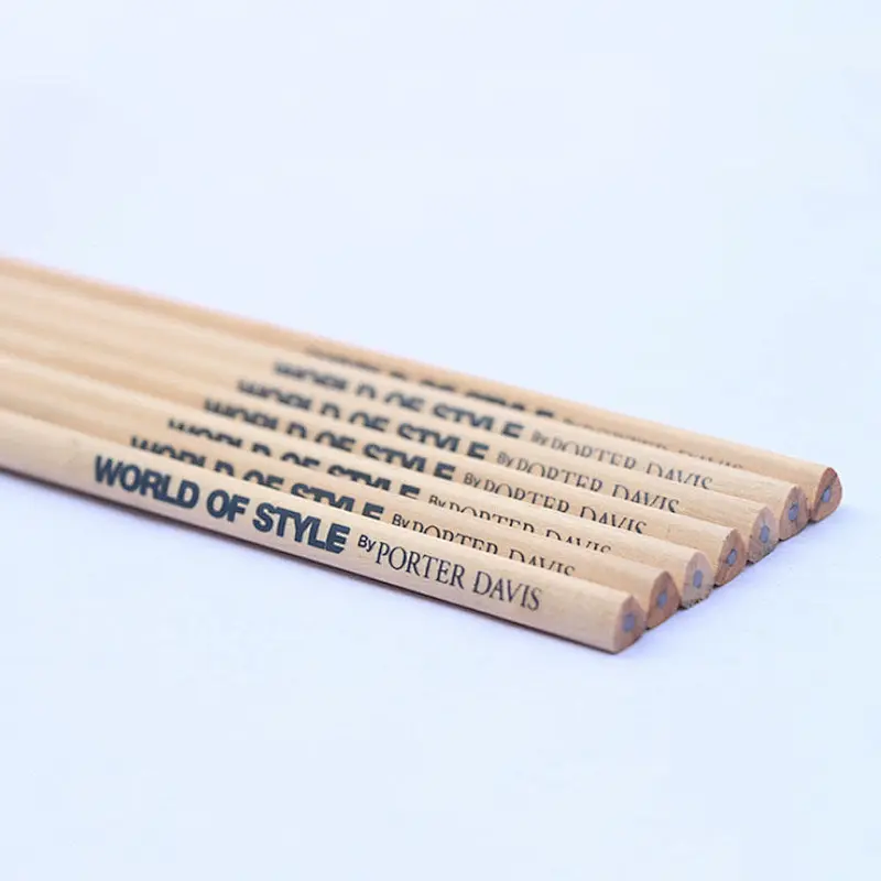 Bulk Wooden Standard 2b Hb Colored Pencils With Customized Lead Eraser Topper Logo Colour Color Set For School Kids Children