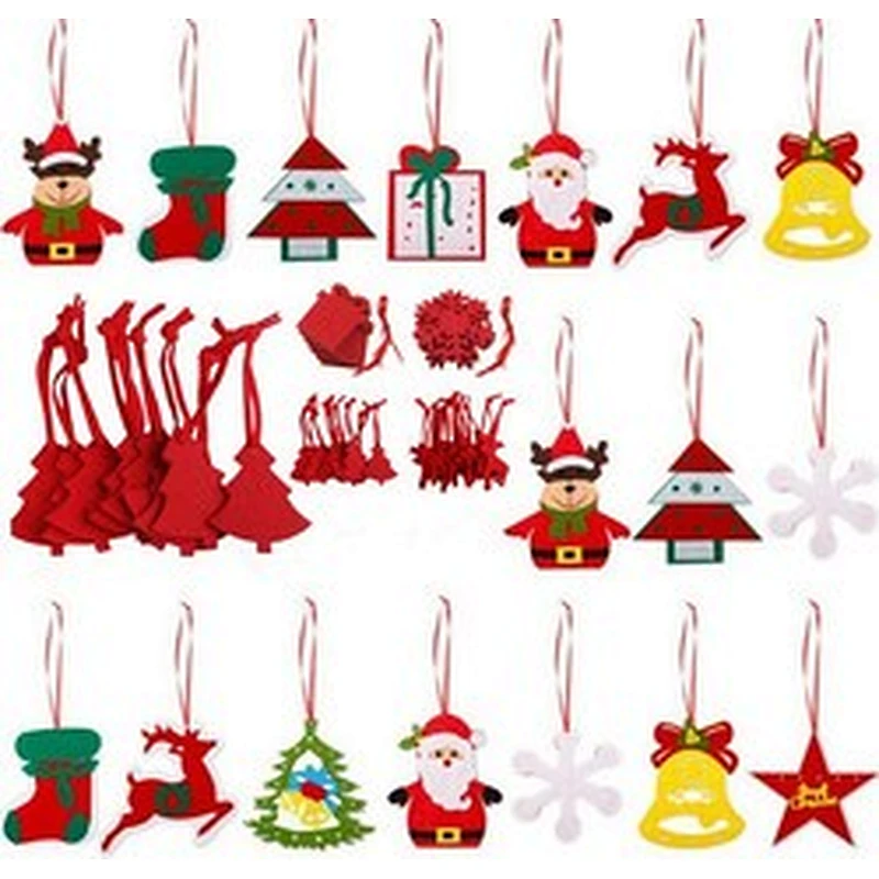 Hot Sale Cute Christmas Hanged Adorn Christmas Tree Ornament Hanging Pendants