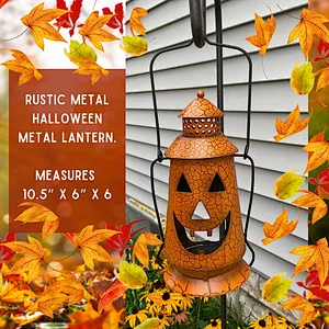 Halloween Steady Flickering Pumpkin Lights for Indoor