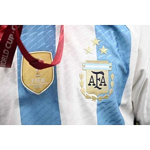 2023 3 Star Custom Size Messi T-shirt Messi Argentina Jersey