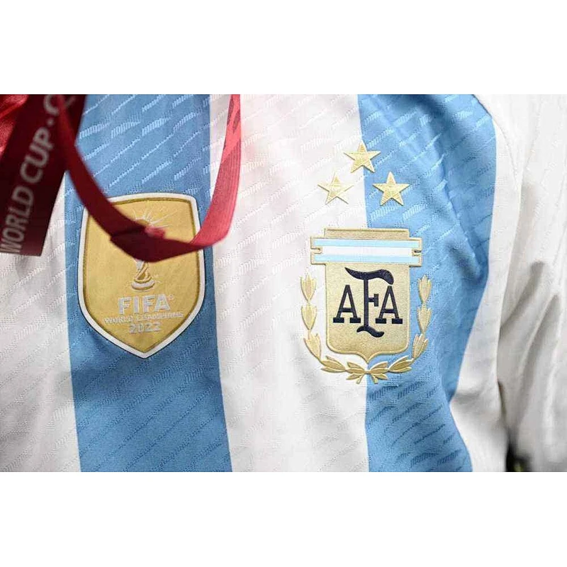 2023 3 Star Custom Size Messi T-shirt Messi Argentina Jersey