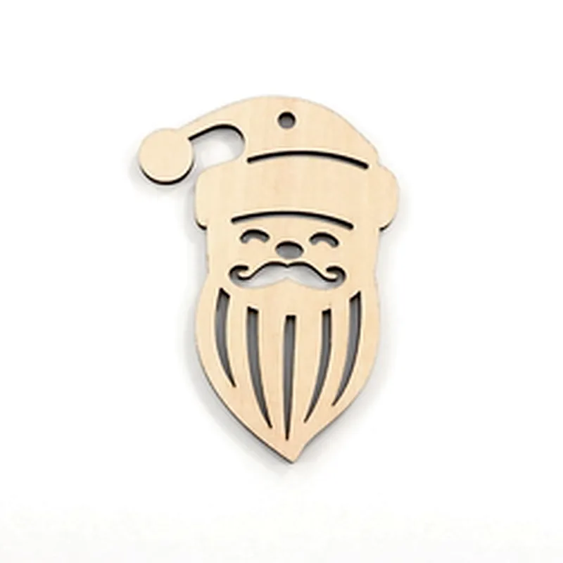 Christmas Wooden Reindeer Snow Hanging Decor For Xmas Tree Ornaments Party Favor Suppliers