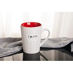 Valentine Day I Love You Mug 16 oz Coffee Tea Cup for Wife