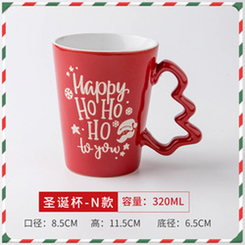 Christmas Coffee Cups Weihnachtstasse Promotional Ceramic Santa Mug,Porcelain Christmas Mug,Christmas Cup Luxury Cups