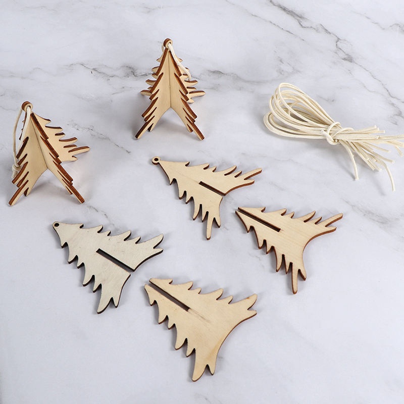 Wooden Christmas Tree Ornament Christmas Tree Mini Truck Christmas Tree Ornament