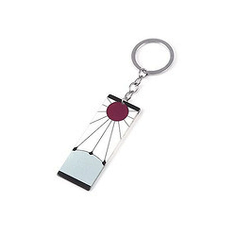 Wholesale Demon Slayer Rengoku Nezuko Anime Hanafuda Chain Kimetsu No Yaiba Tanjiro Keychain for men women