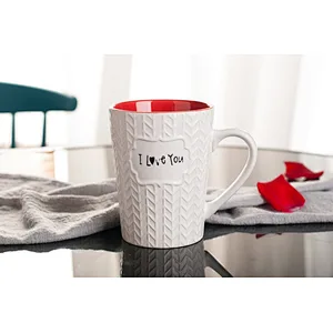 Valentine Day I Love You Mug 16 oz Coffee Tea Cup for Wife