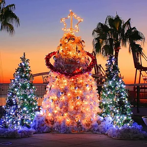 Christmas Lights Set 100 Count 25 Feet Incandescent Bulb Mini String Lights for Indoor Christmas Tree Garland