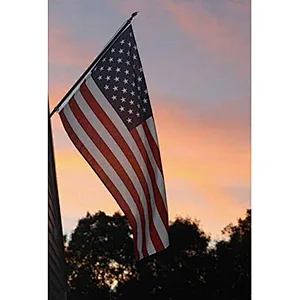 Custom Size Nylon Outdoor The Strongest American Flag