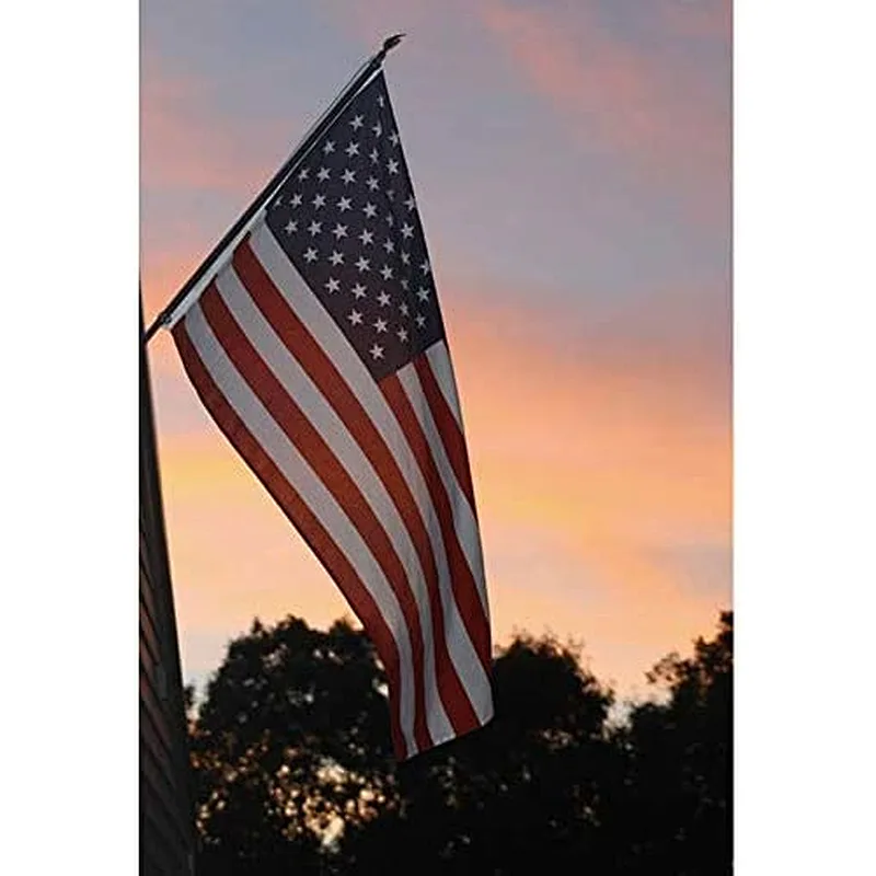 Custom Size Nylon Outdoor The Strongest American Flag