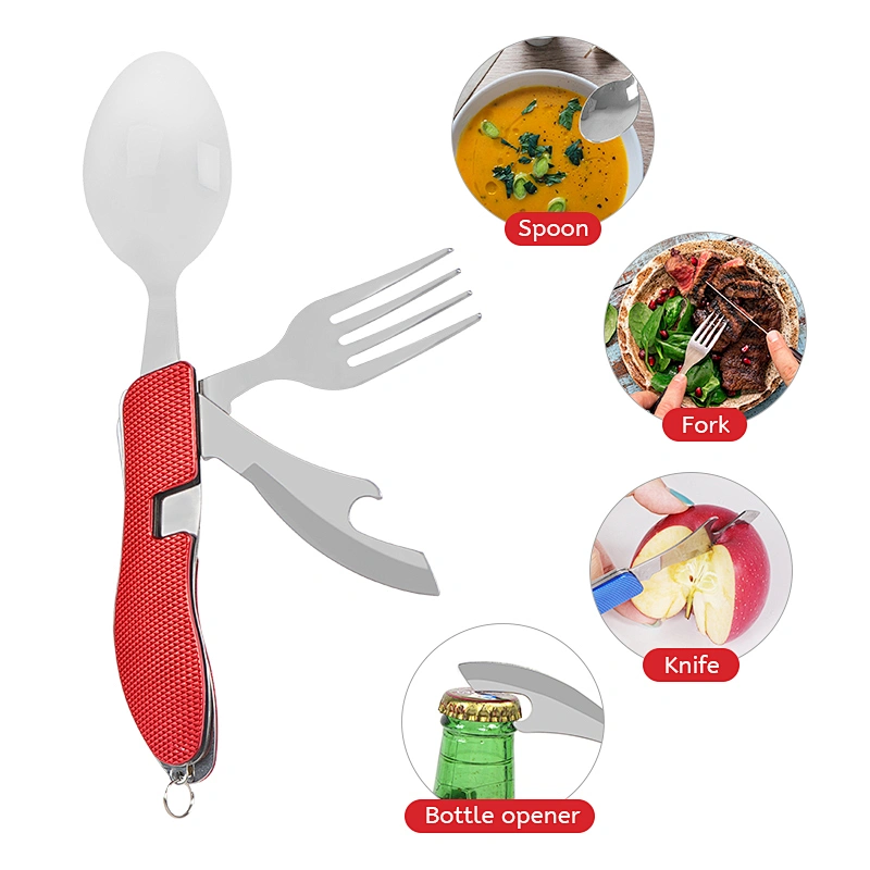 Wholesale Folding Multi Tool Keychain Multifunctional Swiss Knife Small Pocket Knife With Wooden Handle