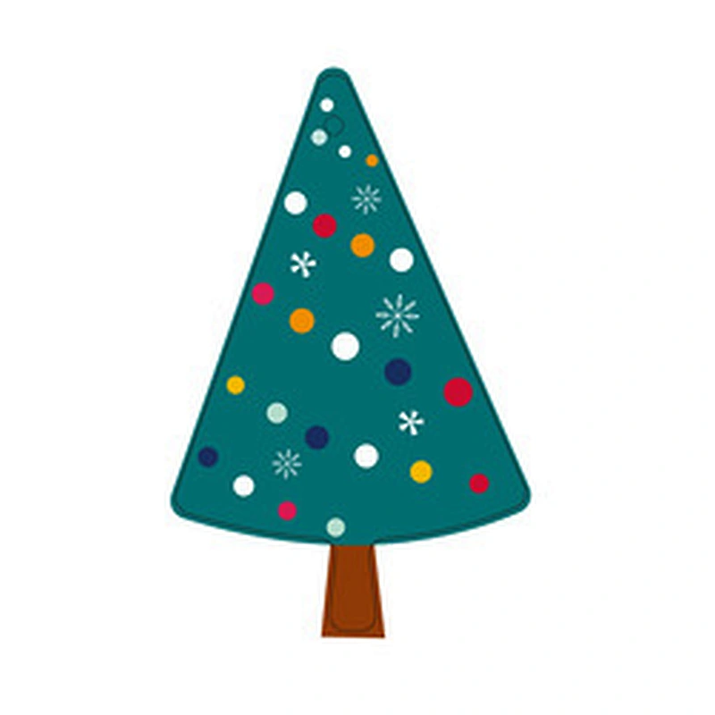 Merry Christmas Decoration Supplies Wooden Home Christmas Tree Ornament