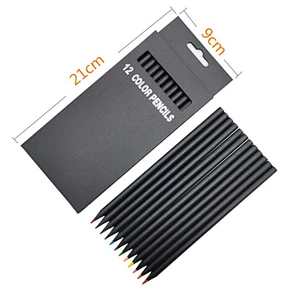 New Products 12/24/36/48 Colors Painting Drawing 3 Mm Colorful Lead Coloured Brass Wood Pencil