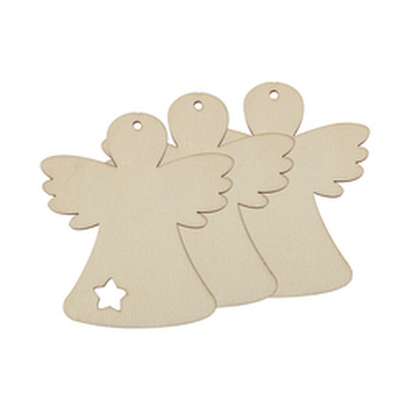 Top Seller Wooden Hanging Decoration Customized for Merry Christmas Tree