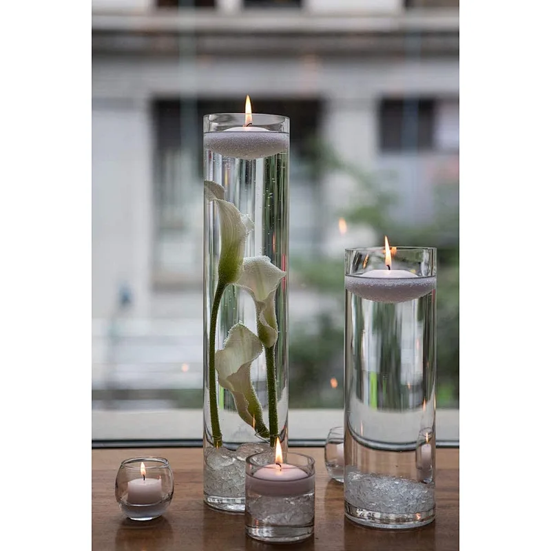 Large 3 Inch Unscented Floating Candles