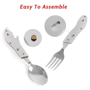 Multifunctional Stainless Steel Knife Multi Purpose Folding Survival Outdoor Camping Tool Swiss Knife