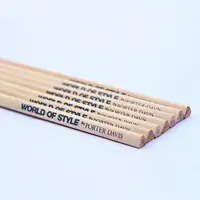 Factory Wholesale Cheap Price Yellow Pencil With One Eraser Lead Hardness Hb Professional Office And School Pencil In Bulk