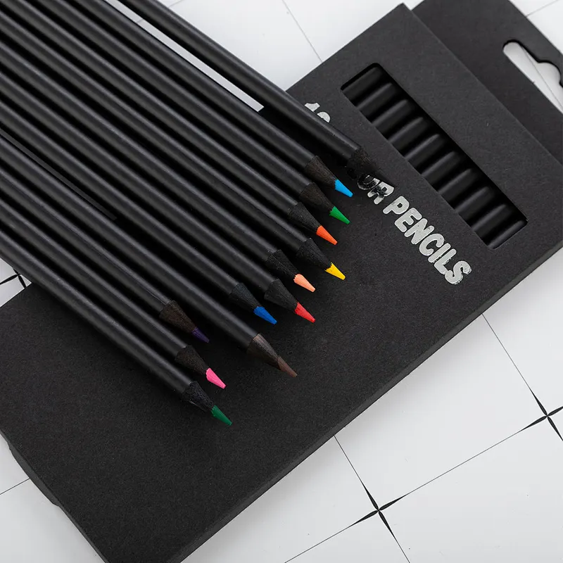 Custom Logo Plumasplum Work Home Packing Products Pencil Set For Kids