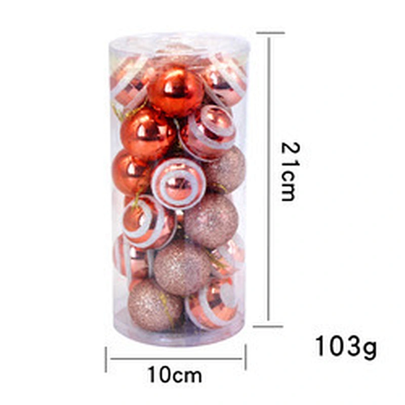 Cheap And Champagne Colored Christmas Balls Ornament Decoration