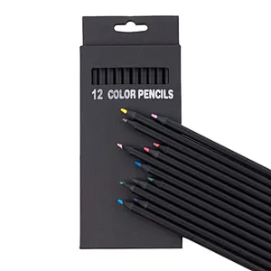 New Hot Selling 12-color Pencil For Promotional Lapices Colores