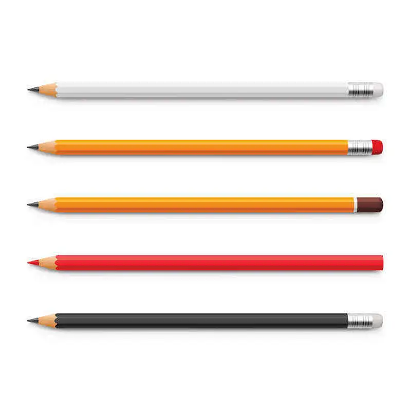 Wholesale Non-toxic Stationery Items Hb 2b Standard Pencils For Children