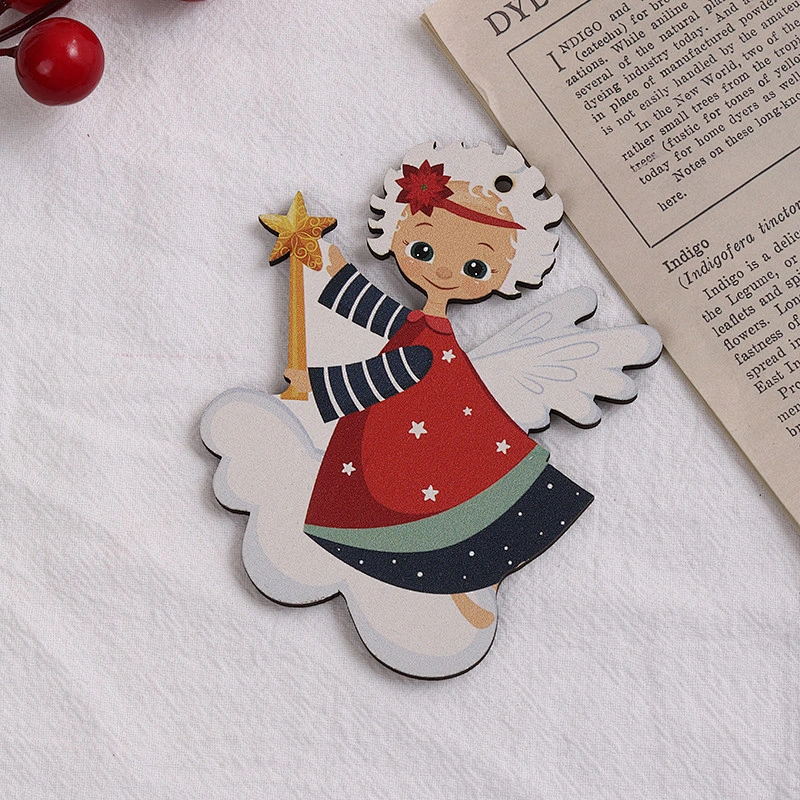 Merry Christmas Decoration Supplies Wooden Home Christmas Tree Ornament