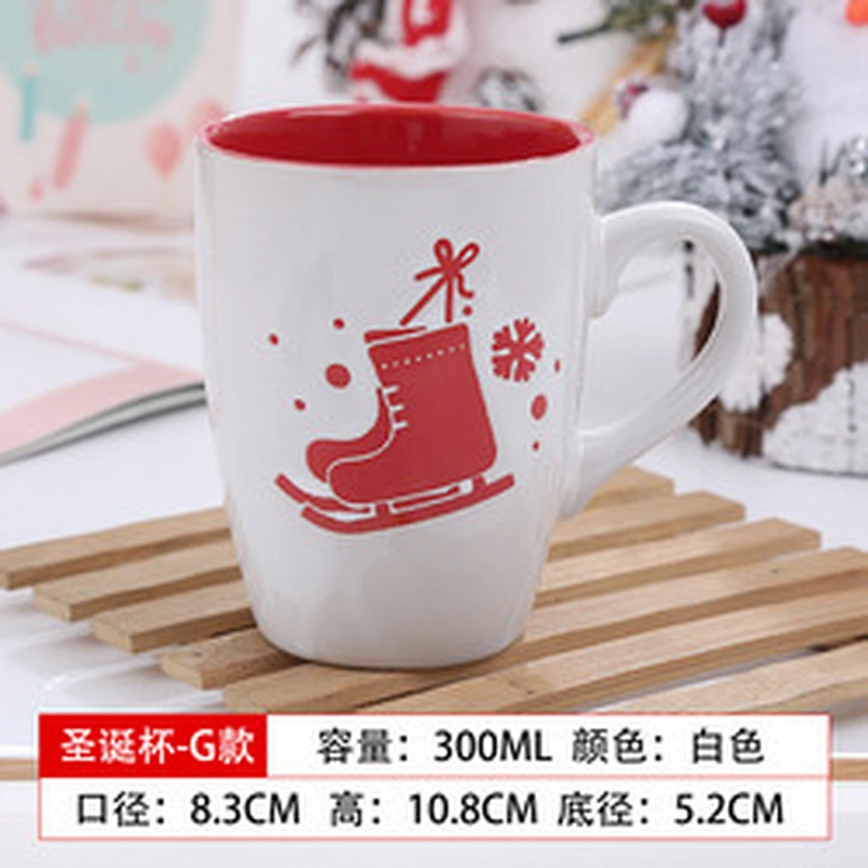 Chl Bulk Custom Sublimation Logo Printing Christmas Speckled Campfire Steel Metal Enamel Coffee Cup For Promotion