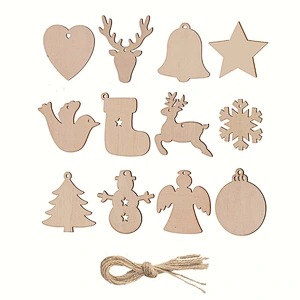Wanuocraft High Quality Ornament Christmas Tree Wooden Decoration