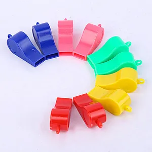 Plastic Whistle & Lanyard School Soccer Sport Cheerleading Whistle