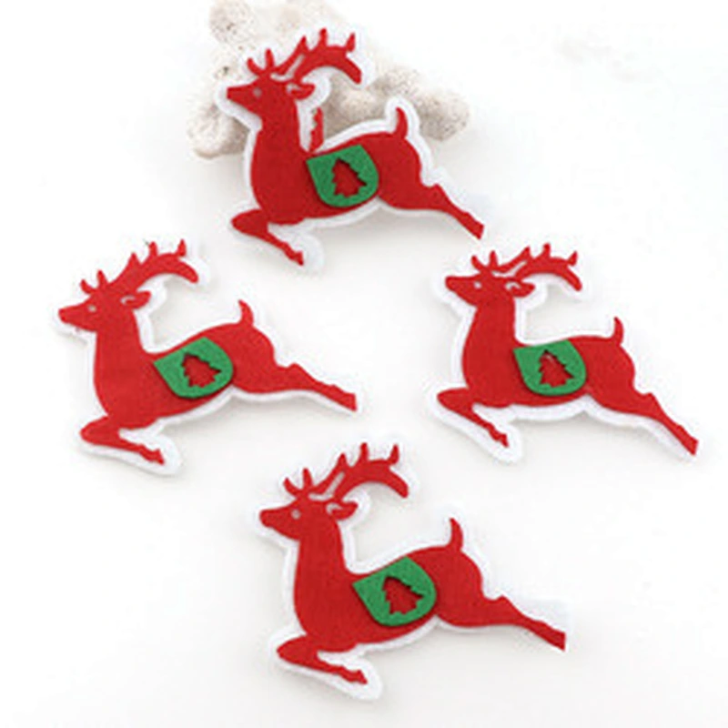 2023 Colorful 3-d Felt Snowman Assorted Christmas Tree Hanging Ornaments