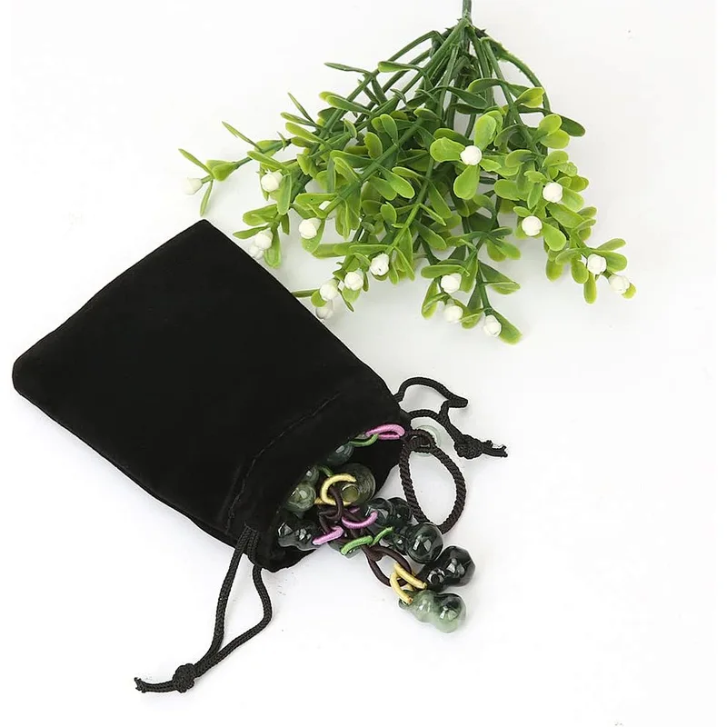 Velvet Drawstring Bags Velvet Cloth Jewelry Pouches Wedding Gift Bags