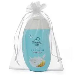Hot Sale Custom Organza Jewelry Gift Bag White Wedding Favor Bags With Drawstring