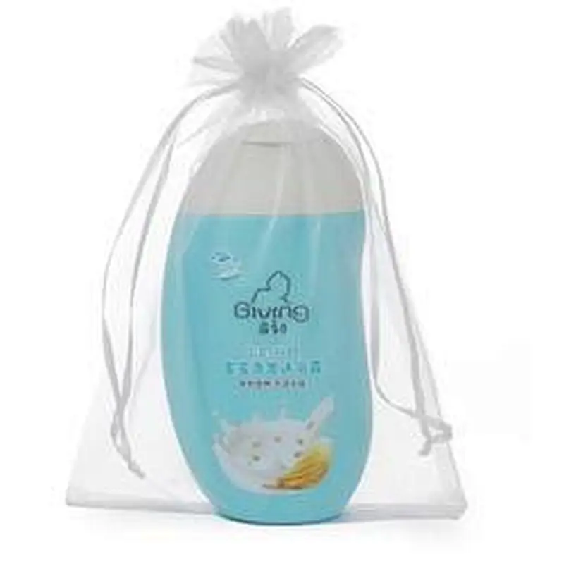 Hot Sale Custom Organza Jewelry Gift Bag White Wedding Favor Bags With Drawstring