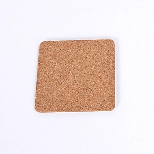 Wholesale Print Round Cork Wood Coasters Coffee & Hot Beverages Coasters With Logo for Valentine's Day