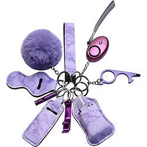 Factory Wholesale Self Defense Alarm Keychain Self Defense Keychain For Women