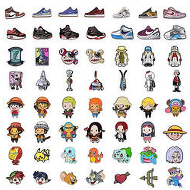 Wholesale No Minimum Metal Pins Supplier Glitter Brooch Anime Hard Enamel Pin Soft Lapel Badge Manufacturer Custom Enamel Pin