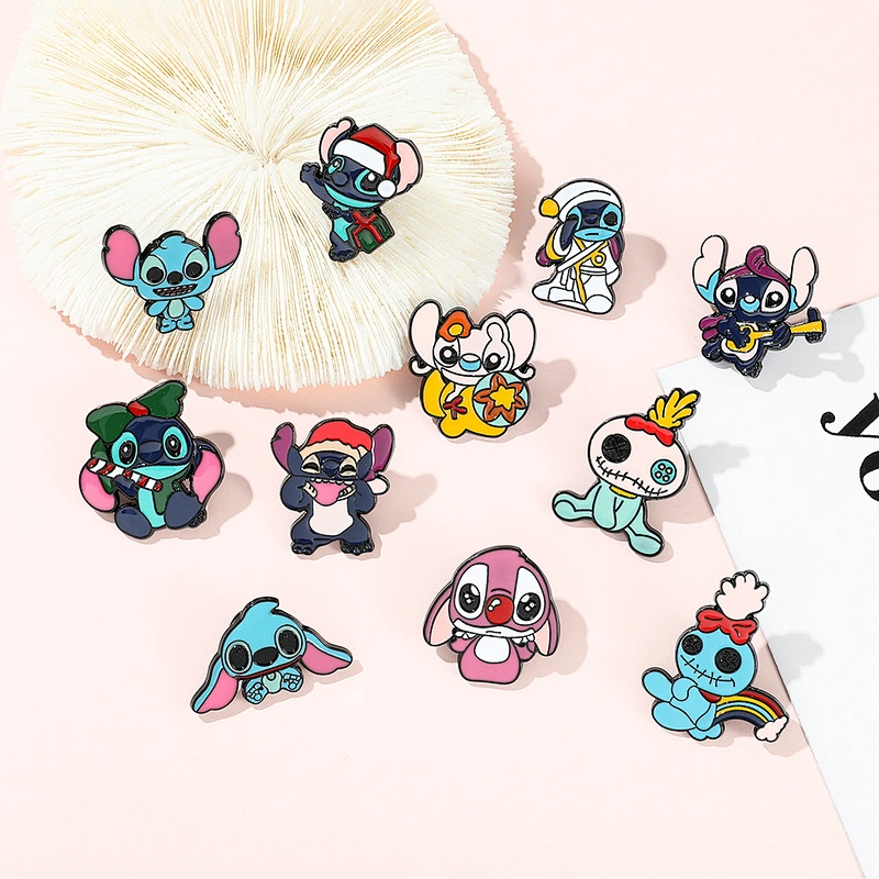No Minimum Lapel Pin Metal Badge Manufacture Rose Gold Plated Glitter Anime Cartoon Soft Hard Enamel Pin Custom Enamel Pin