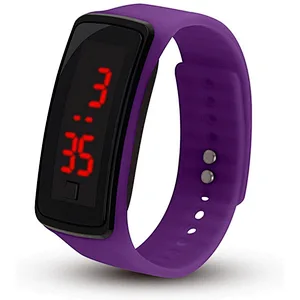 LED Waterproof Kids watch Cute Cartoon Sports Silicone Band LED Digital Wrist Watch