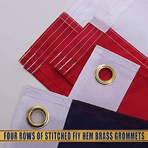 Custom Size Nylon Outdoor The Strongest American Flag
