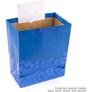 Tissue Paper Large Gift Bag for Hanukkah Christmas Birthdays Fathers Day Graduations